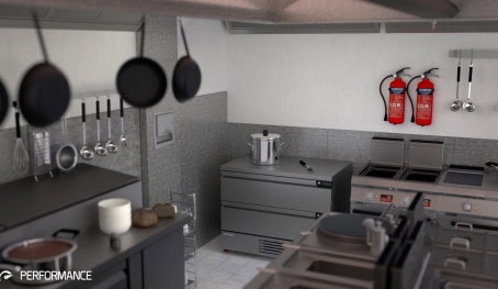 View Foster Refrigerator embrace 3D modelling and animation